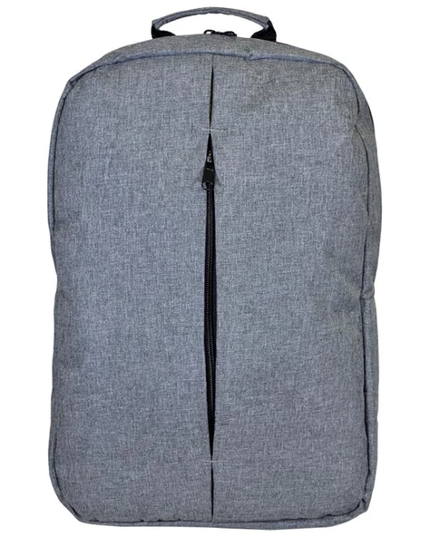 Temel Laptop Sırt Çantası Gri ürün görseli