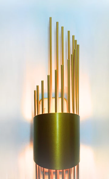 ST00 Dekoratif Ledli Duvar Aplik Sarkıt Gold 3200K Gün Işığı - 3