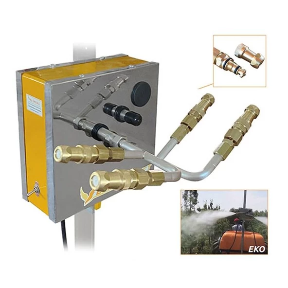 Kadıoğlu YC102ECO Elektrojet Eko Zeytin-Meyve Modeli İlaçlama Cihazı 2 Yön 4 Çıkışlı - 2