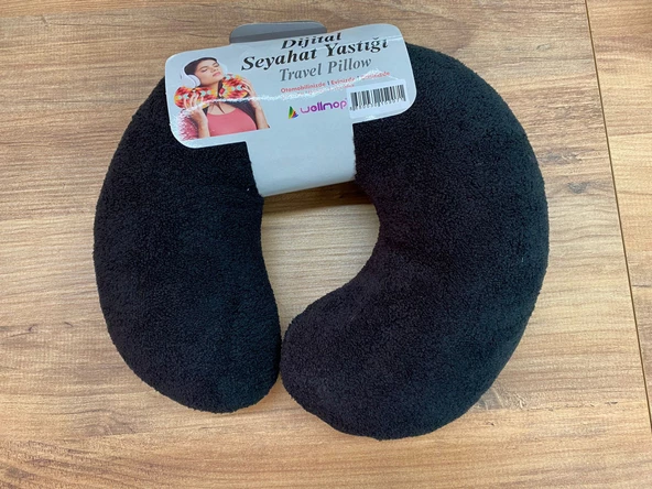 Grande Home Wellmop Seyahat Boyun Yastığı 3 Adet Siyah - 2