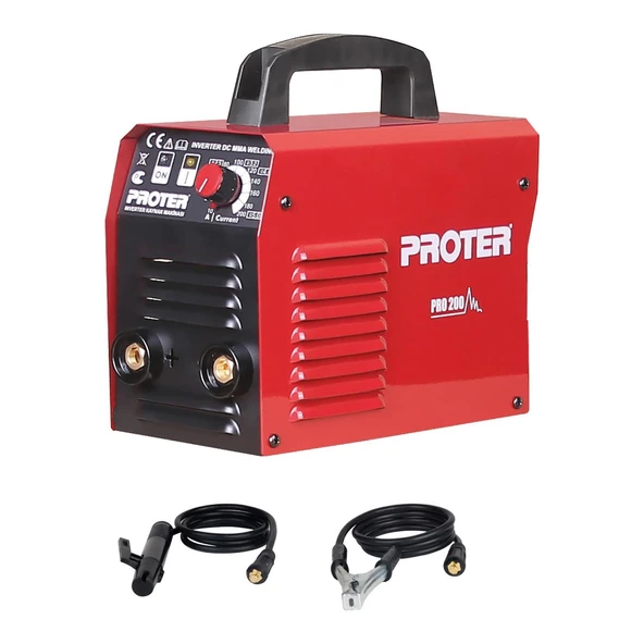 Proter İnverter Kaynak Makinası PRO200 Demir Metal Birleştirme Kaynak Makina 200 A 6.5 KW Elektrot - 2