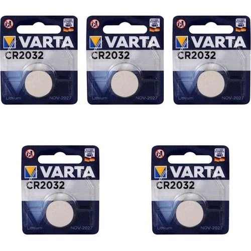 Varta 5 Adet Varta CR2032 3V Lityum Pil