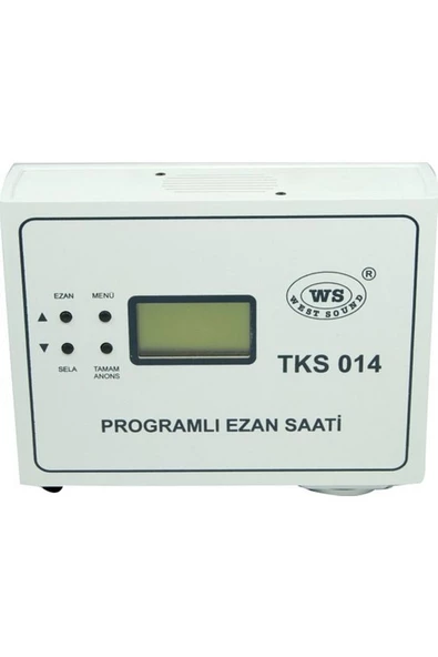 Tks 014 V2 Programlı Ezan Saati
