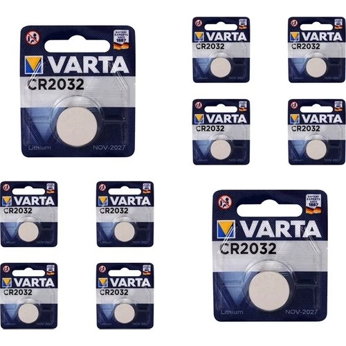 Varta 10 Adet CR2032 3V Lityum Pil