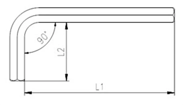 İZELTAŞ 1/4" ALTI KÖŞE ALLEN ANAHTAR - 2