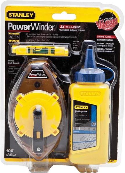 STANLEY 0-47-465 30 M ÇİZİM İPİ SETİ - Resim 2