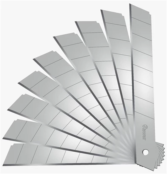 SPAREB 18 mm 10'LU MAKET BIÇAĞI YEDEĞİ - 2