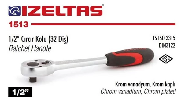 İZELTAŞ 1/2" CIRCIR KOLU - 2