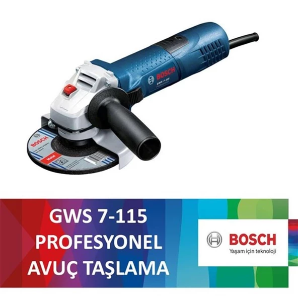 BOSCH GWS 7-115 AVUÇ TAŞLAMA - 3