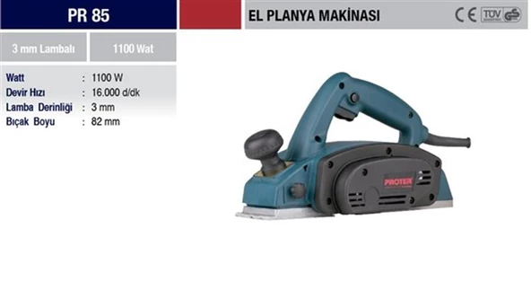 PROTER PR85 EL PLANYA MAKİNASI - 2