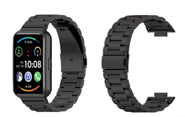 Huawei Watch Fit 2 Metal Kordon Dönüştürücü Apartı - 4