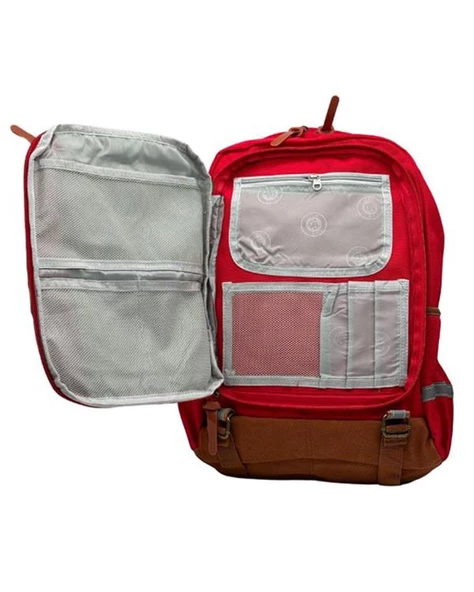 Color Bags Sırt Çantası Kırmızı - 2