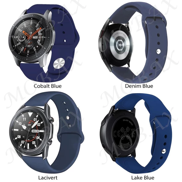 Huawei Watch 3 / 3 Pro Kordon Silikon Spor Kordon - Resim 6