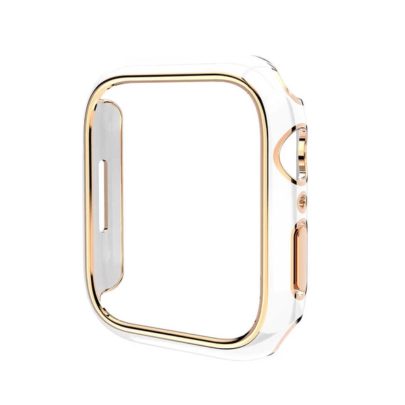 Apple Watch 44mm Gold Çizgili Kasa Koruyucu