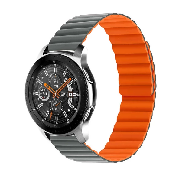 Xiaomi Redmi Watch 5 Active/Lite Huawei 3/3 Pro Kordon Renkli Strap Deri Loop Kordon