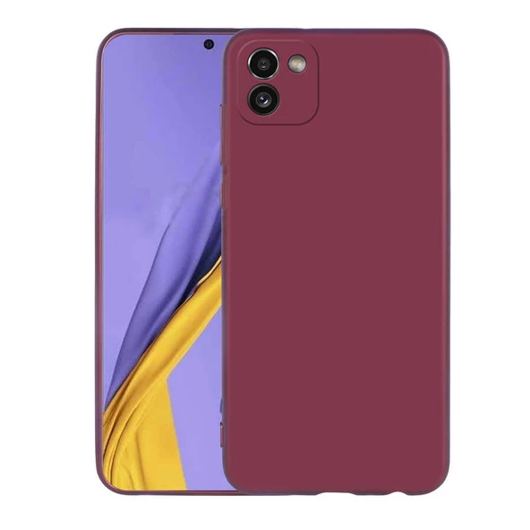 Samsung Galaxy A03 Kılıf Soft Mat Premier Case Kapak