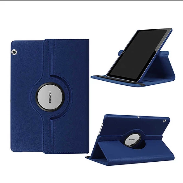 Huawei MediaPad T3 10 Kılıf 360 Dönebilen Standlı Case - 4