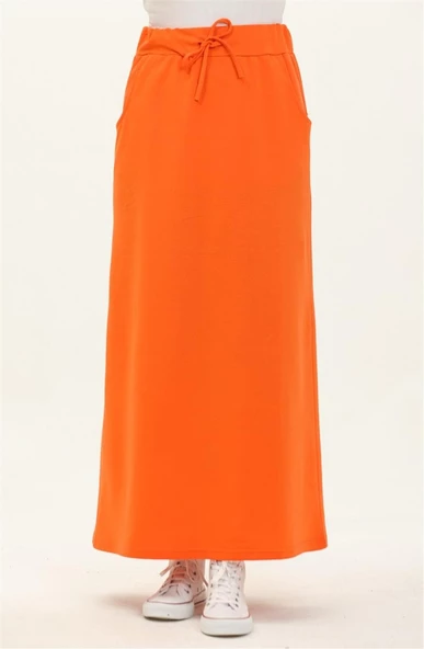 Beli Bağlamalı Cepli Spor Etek - 00152.036 - Oranj - 3