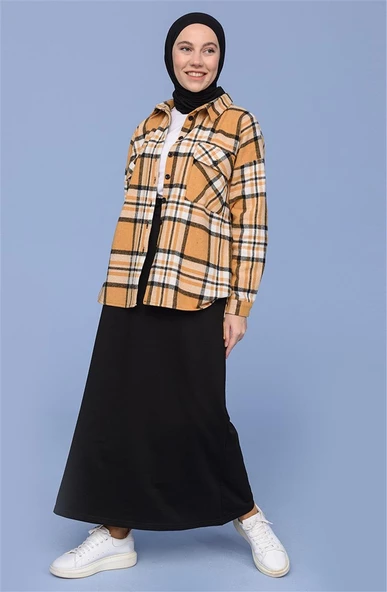 Beli Bağlamalı Cepli Spor Etek - 00152.003 - Siyah