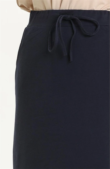 Beli Bağlamalı Cepli Spor Etek - 00152.015 - Lacivert - 3