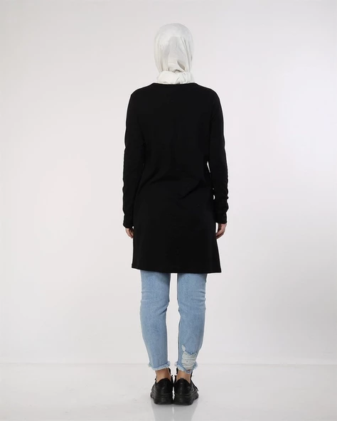 Doğa Sade Basic Tunik - 06016.003 - Siyah - 6