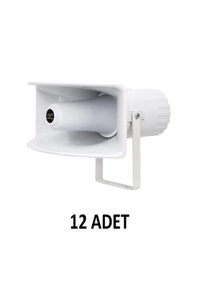 12 Adet - Yassı Abs Horn - Boş Kasa