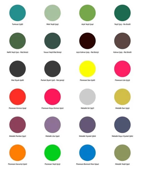 AKÇALI 314 AÇIK YEŞİL SPREY BOYA 400ml - 3