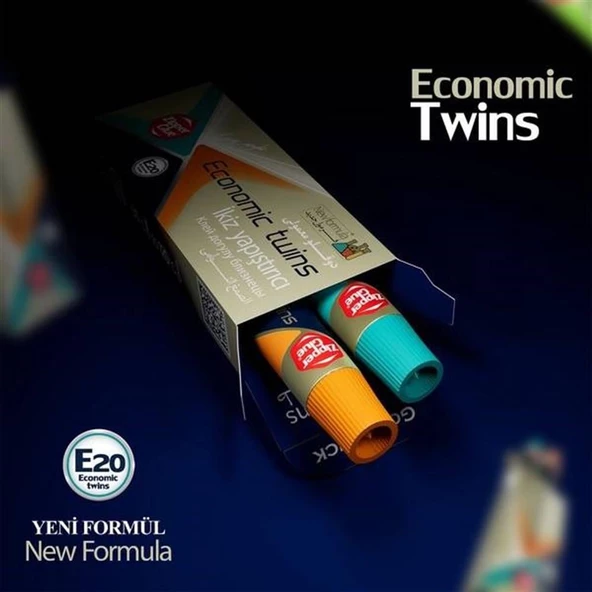 ZİPPER GLUE ECO TWİNS PLASTİK ÇELİK YAPIŞTIRICI ÇİFT KARIŞIMLI 20 GR - 2