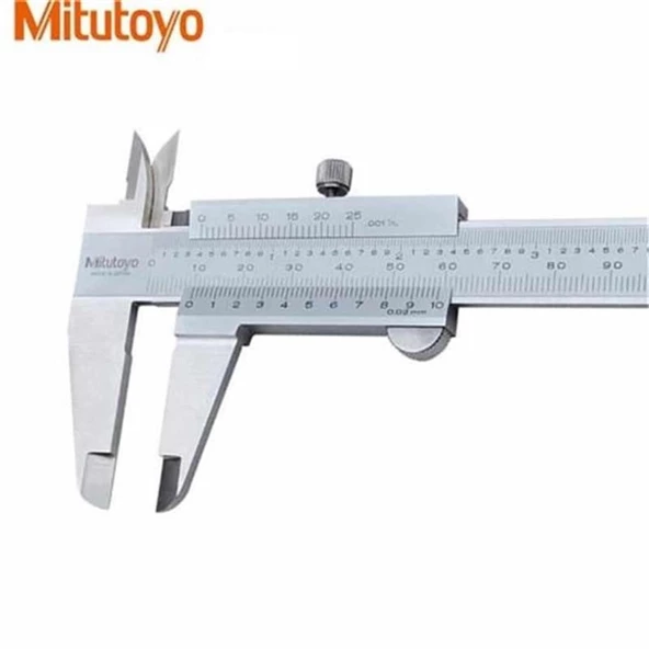MITUTOYO 0-150mm/0.05mm VERNİYERLİ MEKANİK KUMPAS - 2