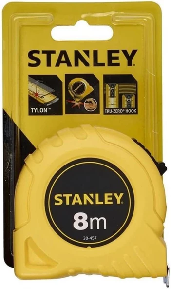 STANLEY 1-30-457 SARI ŞERİT METRE 8M 25MM - 3