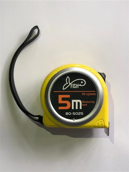 FİSH ÇELİK ŞERİT METRE 5 MT X 25 MM - 3