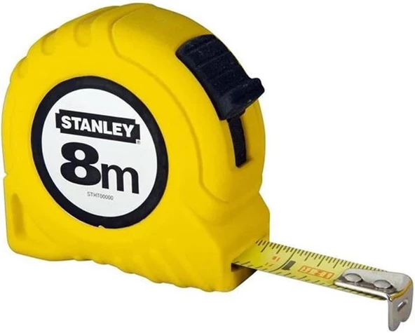 STANLEY 1-30-457 SARI ŞERİT METRE 8M 25MM - 2