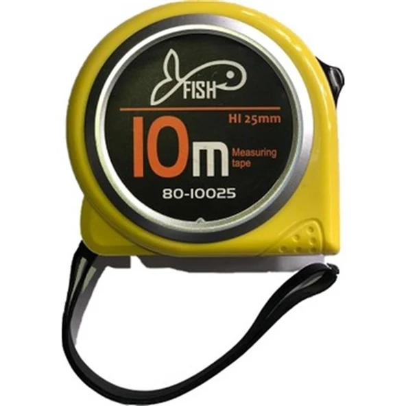 FİSH ÇELİK ŞERİT METRE 10 MT X 25 MM