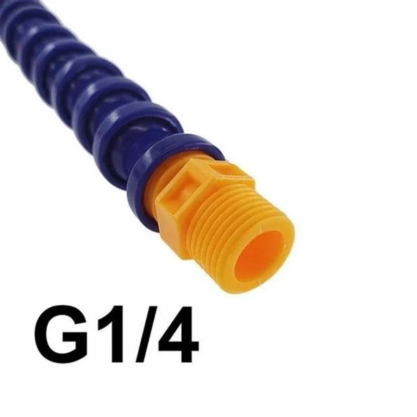 G 1/4 BORYAĞ HORTUMU YASSI UÇLU - 5