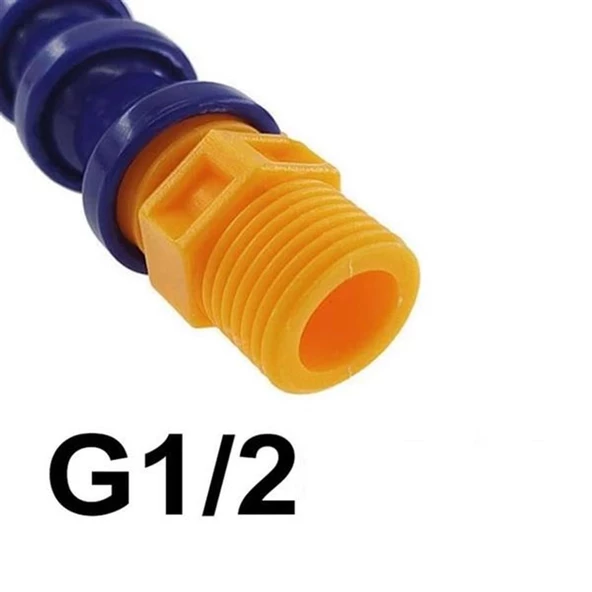 G 1/2 BORYAĞ HORTUMU YASSI UÇLU - 4