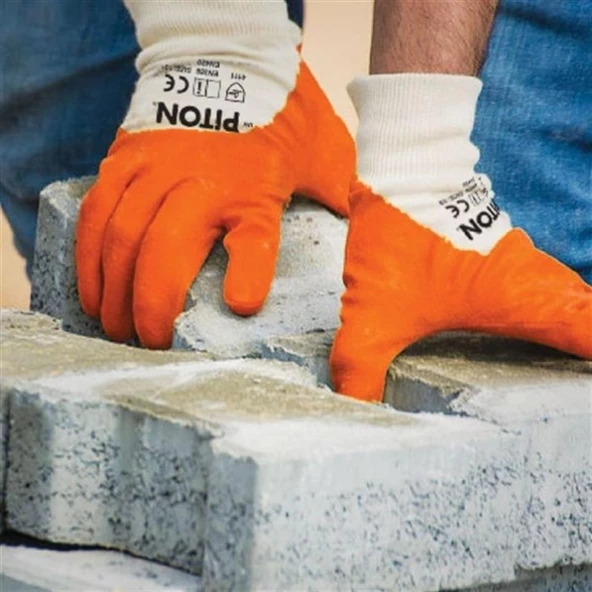 PİTON P400 GOLD (YARIM KAPLI) NİTRİL ELDİVEN - 3