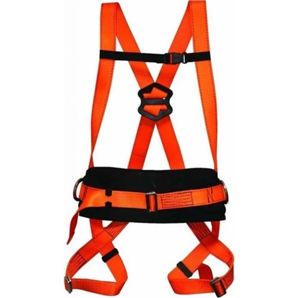 SAFESET PARAŞÜT TİPİ EMNİYET KEMERİ BEL DESTEKLİ