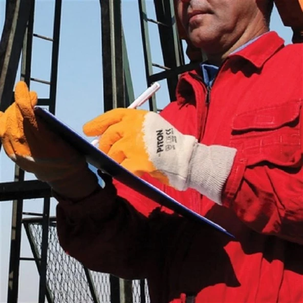 PİTON P400 GOLD (YARIM KAPLI) NİTRİL ELDİVEN - 2