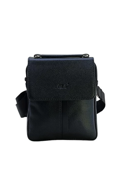 Erkek Postacı Çanta Çapraz Askılı Suni Deri Omuz Çantası 19*24 Cm Vegan Deri - 5