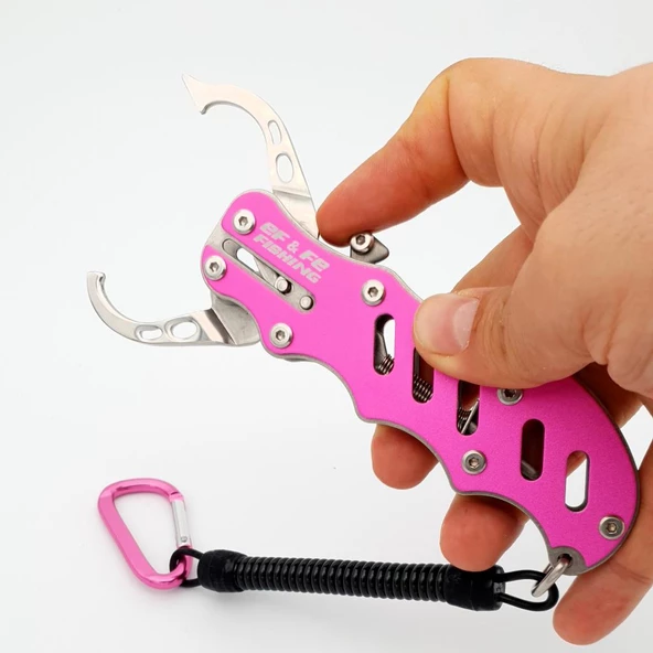 EFFE Renkli Metal Balık Tutucu Lip Gripper HG3566 - 4
