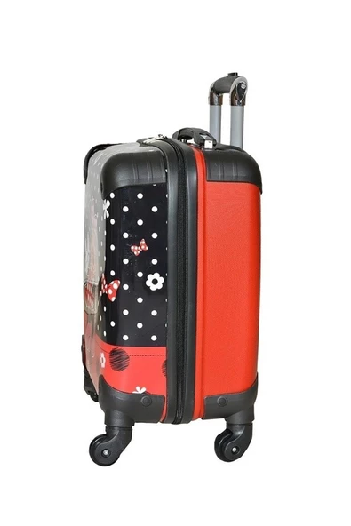 Protocol London Mickey Mouse Kız Çocuk Valizi Kırmızı Siyah - 2