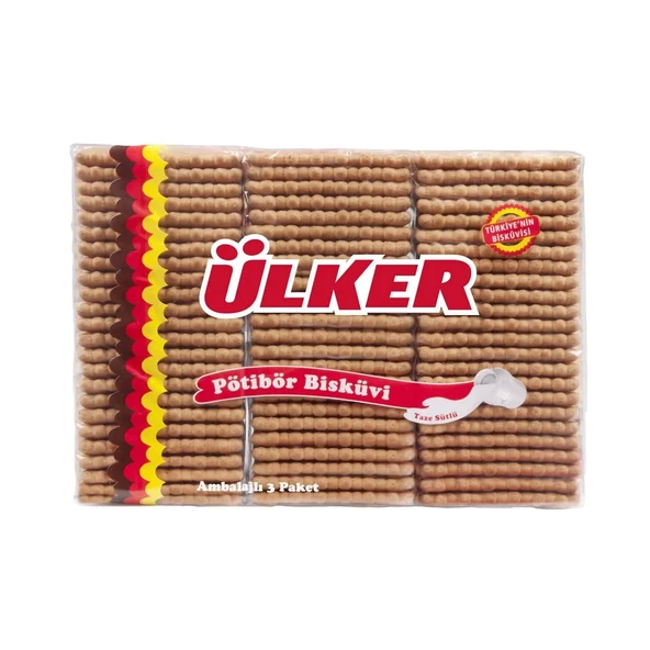 Ülker Pötibör Bisküvi 450 G x 6 Adet - Resim 3