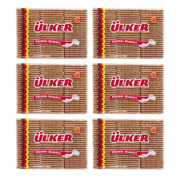 Ülker Pötibör Bisküvi 450 G x 6 Adet - Resim 2