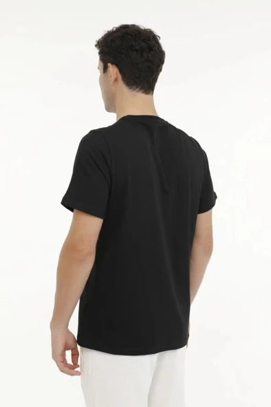 Lumberjack 4M BASIC C NECK T-SHIRT Erkek Tişört Siyah M-CT102 - 2