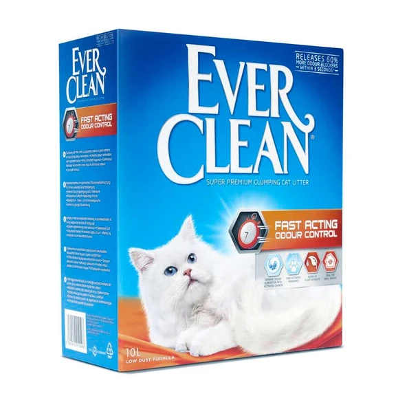Ever Clean Fast Acting (Hızlı Topaklanma) Kokulu Kedi Kumu 10 Lt