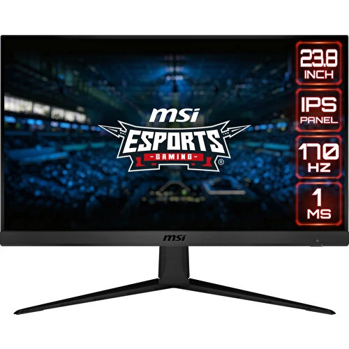 MSI G2412 23.8" FLAT IPS 1920X1080 (FHD) 16:9 170HZ 1MS FREESYNC PREMIUM GAMING MONITOR