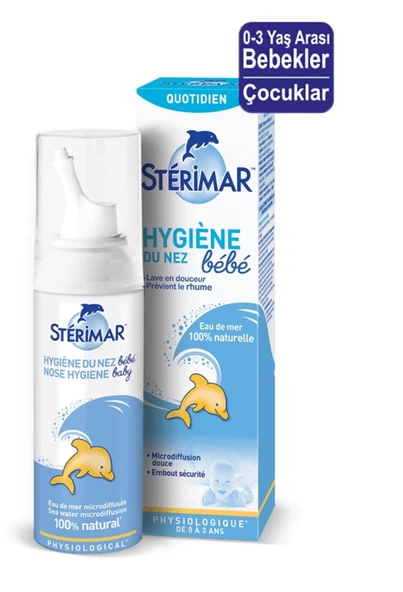 Sterimar Burun Spreyi Nose Hygiene Bebe 100 ml ürün görseli
