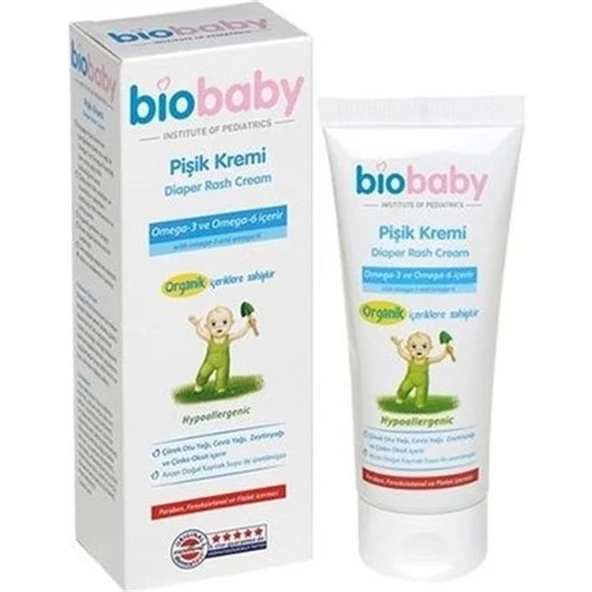 Biobaby Bebek Pişik Kremi %40 Çinko 75 ml