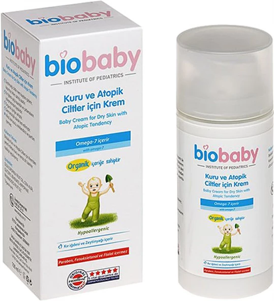 Biobaby Kuru ve Atopik Ciltler İçin Krem 100 ml