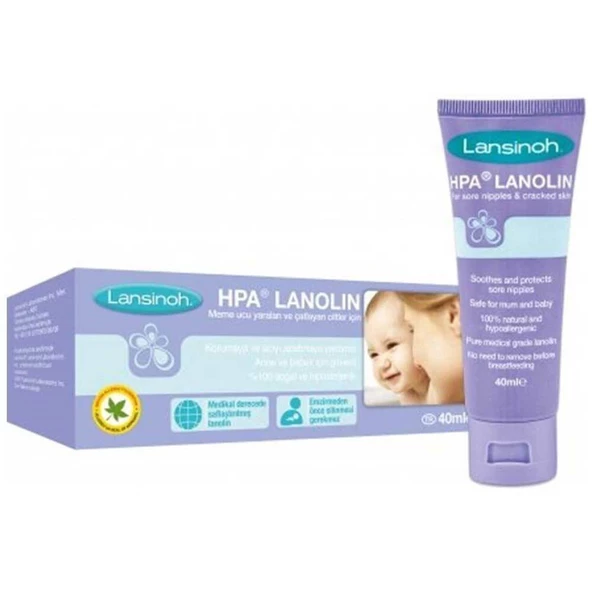 Lansinoh HPA Lanolin Göğüs Ucu Kremi 40 ml